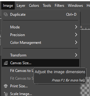 Canvas Size 1