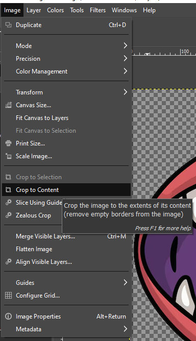 Crop to Content