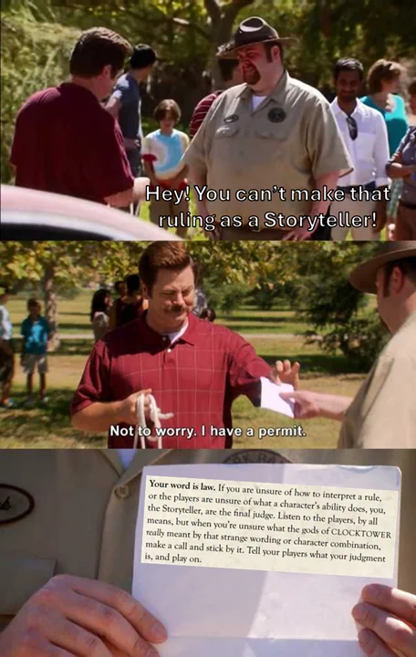 Rules lawyers hate this one simple trick; pardon me, I have a permit: your rule is law.